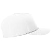 Richardson White/White Black Laser Perf Performance Rope Cap