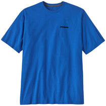 Patagonia Men's P-6 Outline: Vessel Blue P-6 Logo Responsibili-Tee