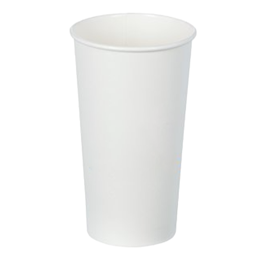 iPromotionPro White 16oz Disposable Insulated Paper Cup