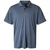 AllPro Men's Heather Navy Pro-Lock Performance Polo