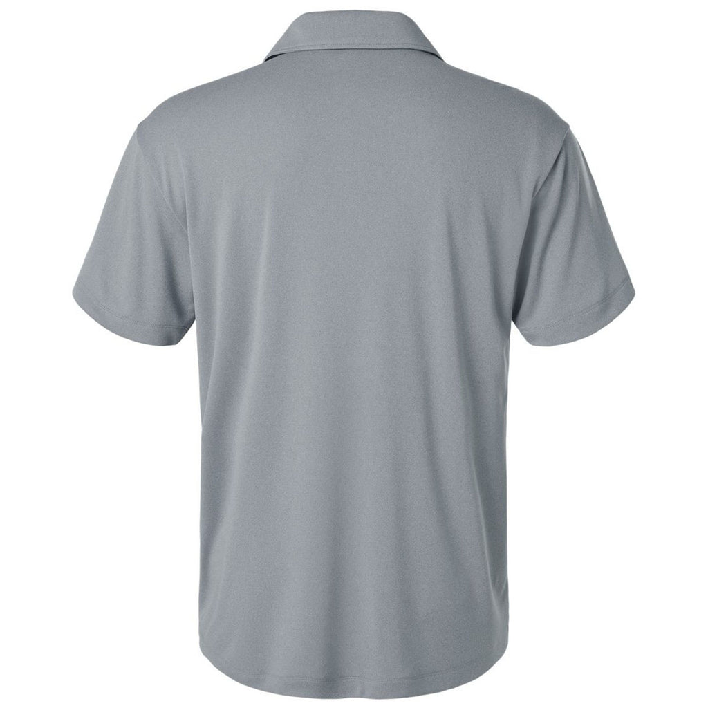 AllPro Men's Heather Steel Pro-Lock Performance Polo
