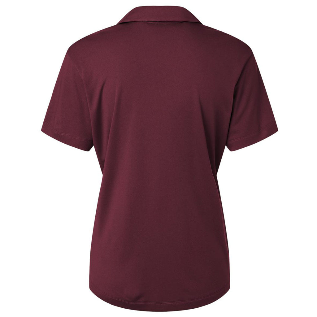 AllPro Women's Maroon Pro-Lock Performance Polo
