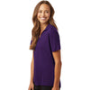 AllPro Women's Purple Pro-Lock Performance Polo