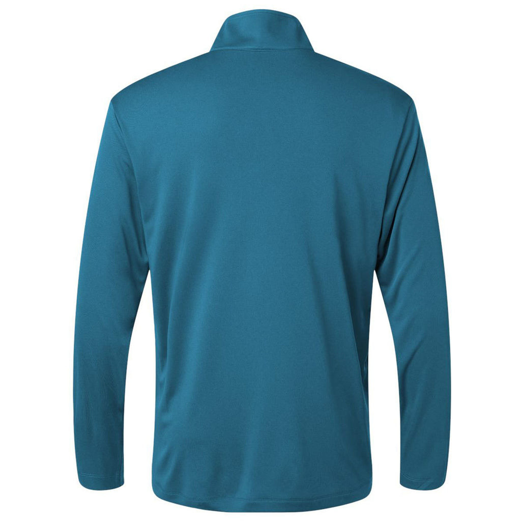 AllPro Men's Pacific Blue Pro-Lock Performance Quarter-Zip Pullover