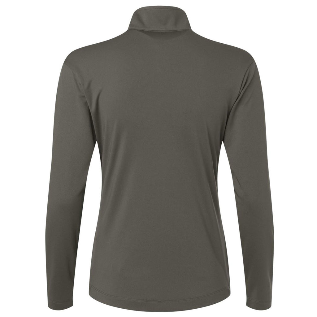 AllPro Women's Charcoal Pro-Lock Performance Quarter-Zip Pullover