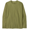 Patagonia Men's Buckhorn Green Long-Sleeved Essential Tee