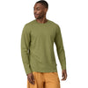 Patagonia Men's Buckhorn Green Long-Sleeved Essential Tee