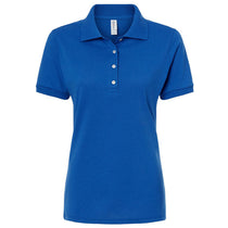 Jerzees Women's Royal Dri-Power Polo