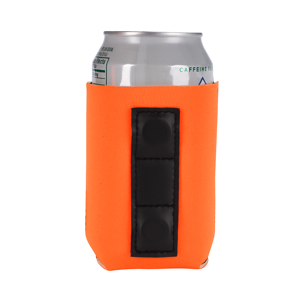 Koozie Electric Orange Magnetic Can Cooler