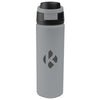 Hit Grey with Black 24 Oz. Pop Sip Recycled Stainless Steel Bottle