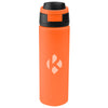 Hit Orange with Black 24 Oz. Pop Sip Recycled Stainless Steel Bottle