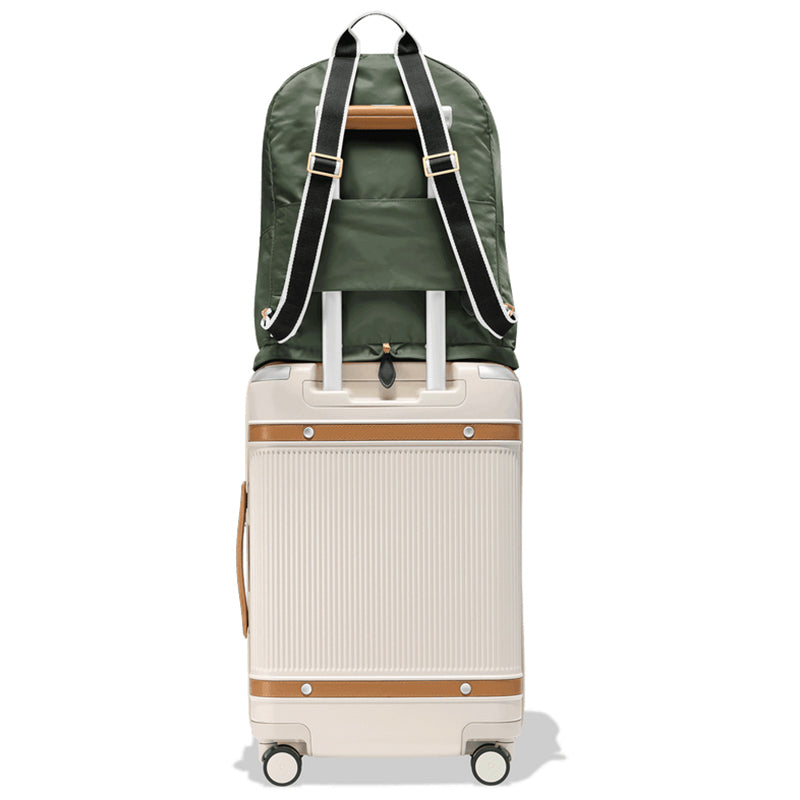 Paravel Safari Green Fold-Up Backpack