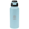 Hit Light Blue with Black 32 Oz. Pop Sip Recycled Stainless Steel Bottle