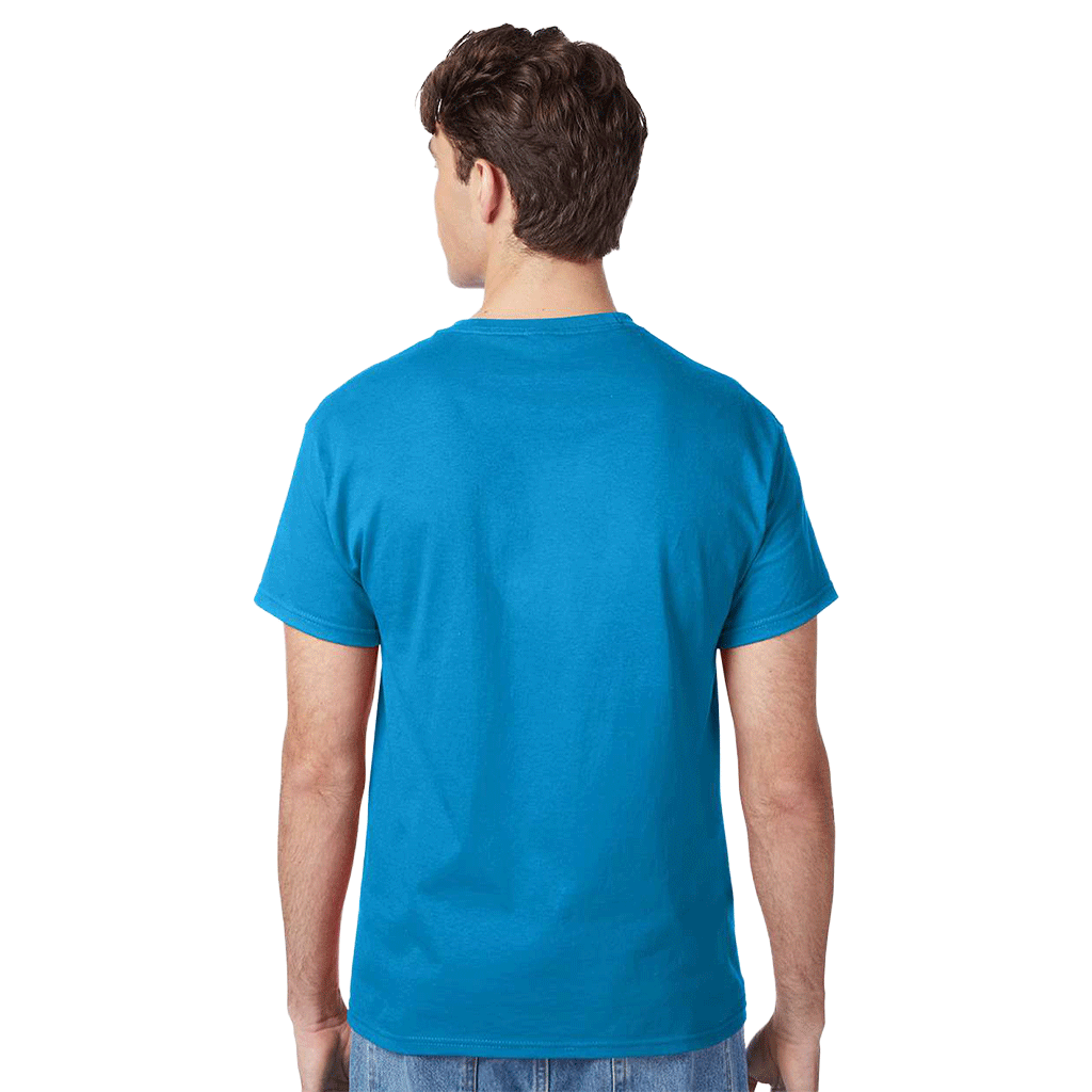 Hanes Unisex Teal Authentic T-Shirt