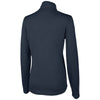 Charles River Women's Navy Heather Vista Tri-Blend Quarter Zip