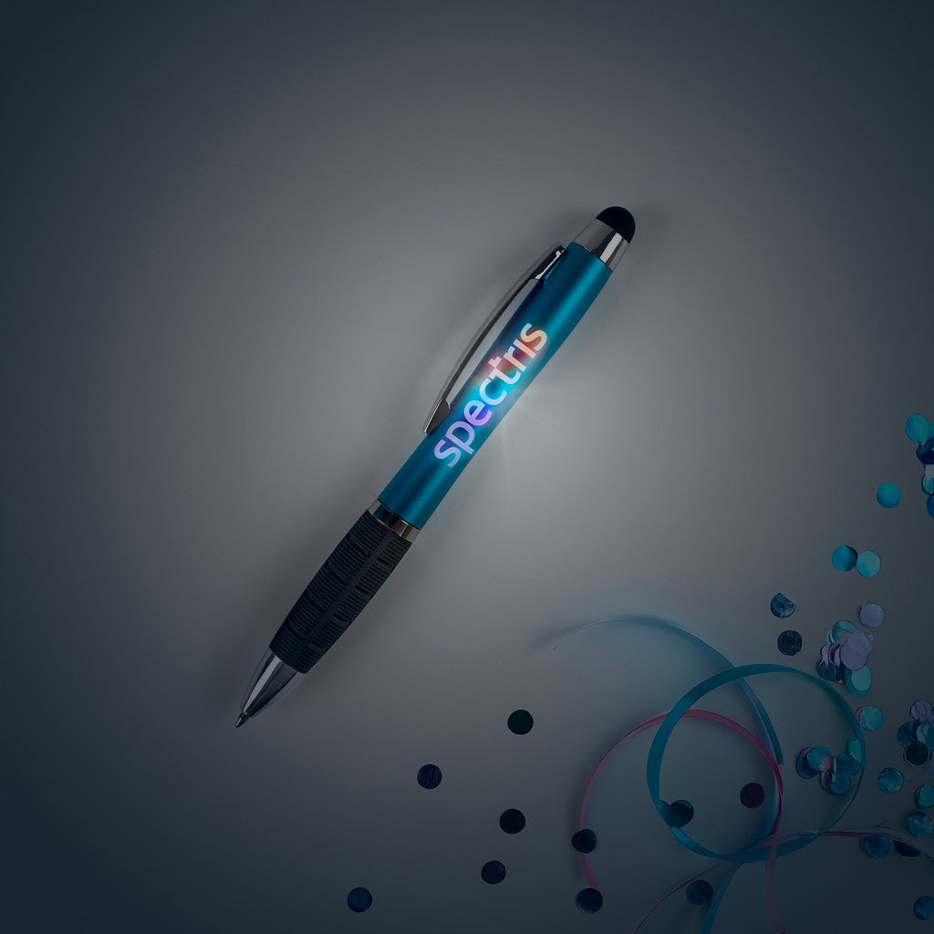 Hub Pens Black Eclaire Bright Illuminated Stylus Pen
