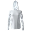 Under Armour Women's White/Black Tech Vent Team Hoodie