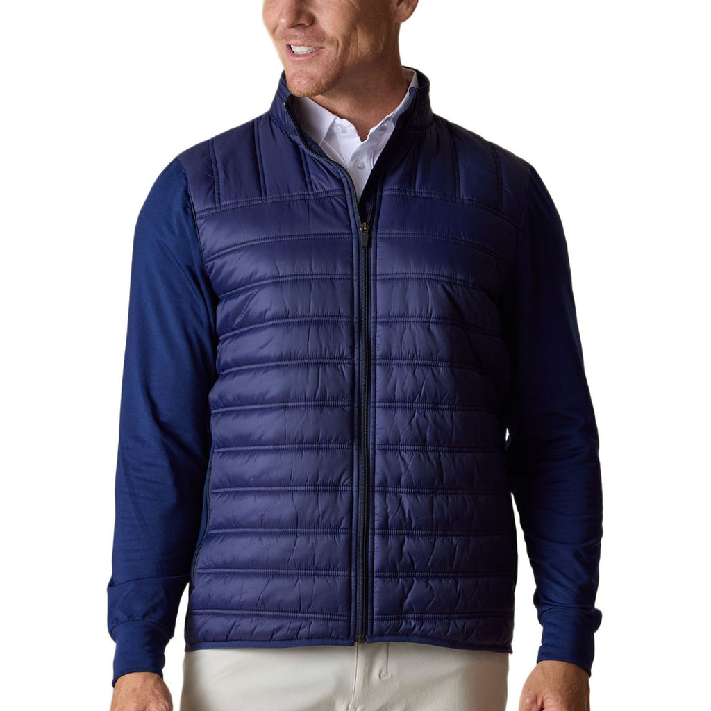 Straight Down Men's Indigo Patton Jacket