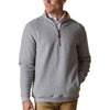 Straight Down Men's Light Charcoal Major Quarter Zip