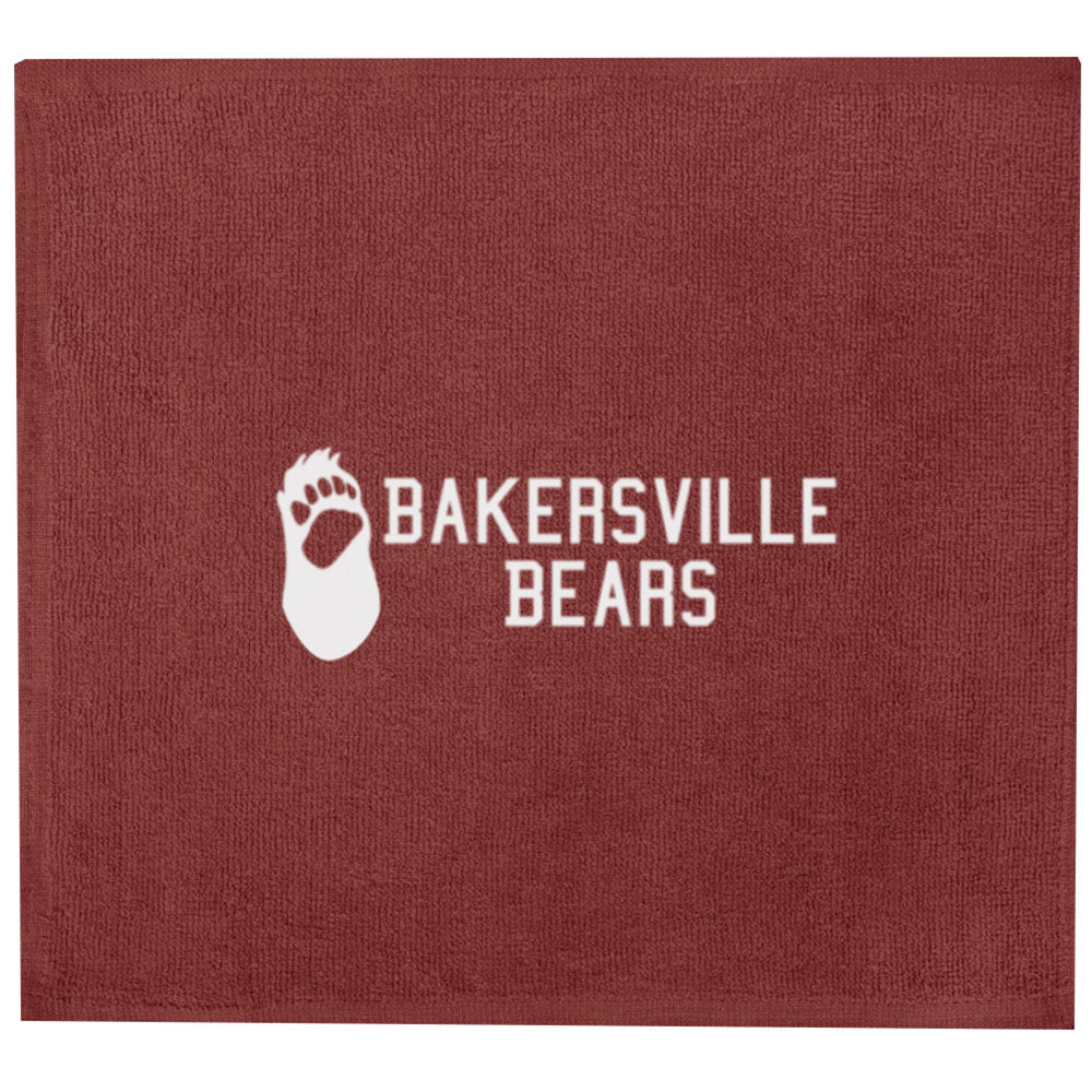 Hit Burgundy Rally Towel