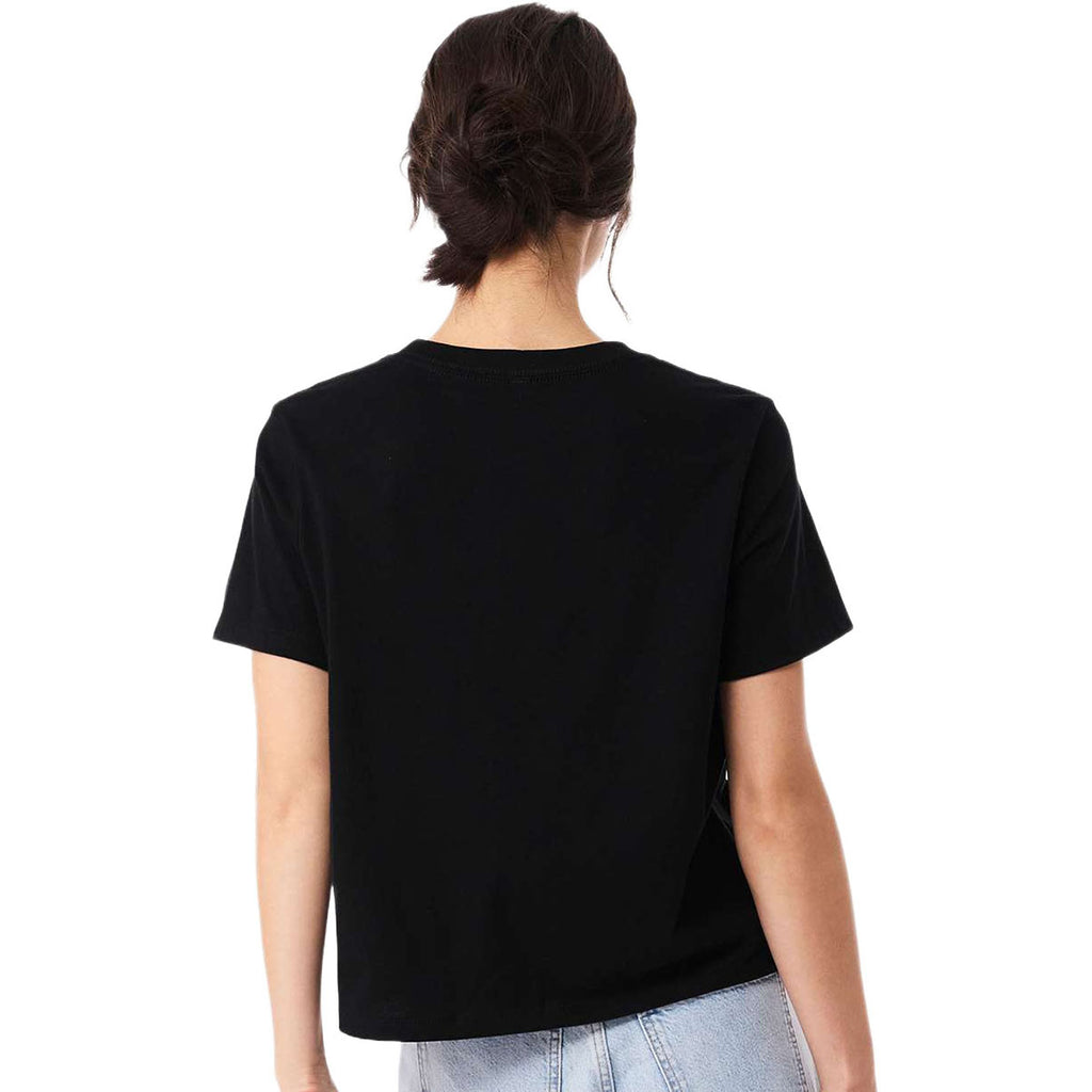 Bella + Canvas Women's Black 6 oz Heavyweight Tee