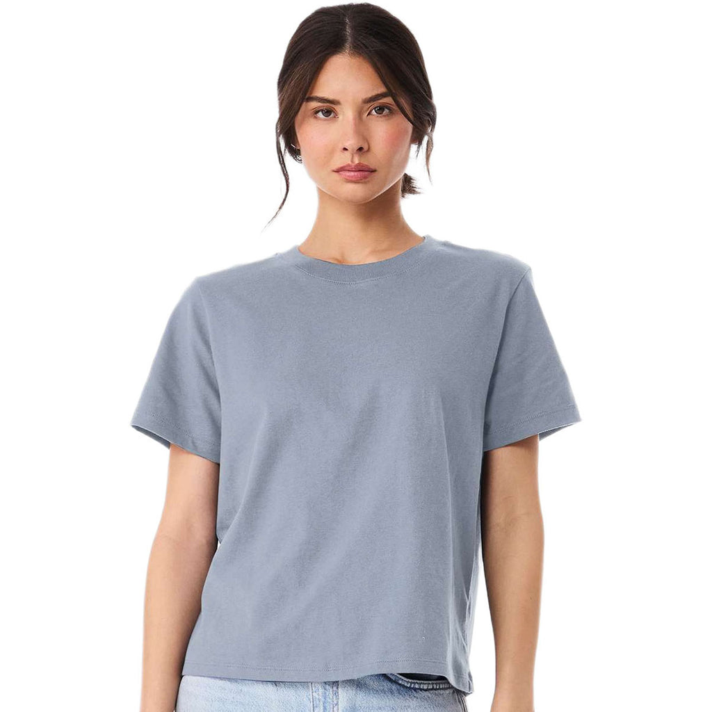 Bella + Canvas Women's Vintage Denim 6 oz Heavyweight Tee