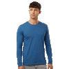 Next Level Unisex Heather Cool Blue CVC Long Sleeve Tee