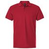 AllPro Men's Red Pique Polo