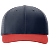 Richardson Navy/Navy/Red Laser Perf R-Flex Snapback