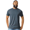 Gildan Unisex Steel Blue Softstyle CVC T-Shirt