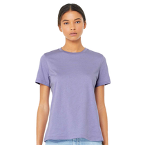 Bella + Canvas Dark Lavender Women's Relaxed Jersey Tee