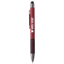 Hub Pens Burgundy Red Buzz Comfort Stylus Pen