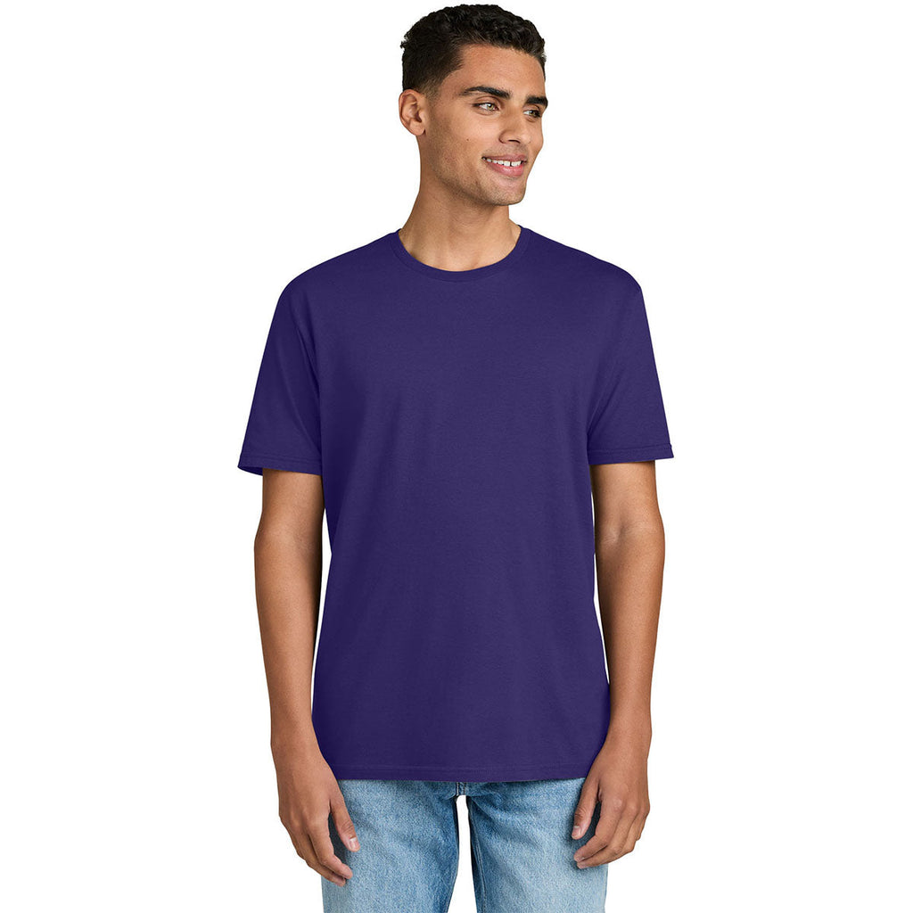 Gildan Men's Purple Softstyle Plasma Print Tee
