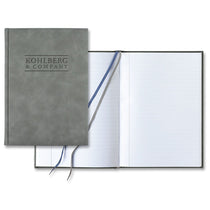 Castelli Light Grey Chia Grande Lined White Page Journal