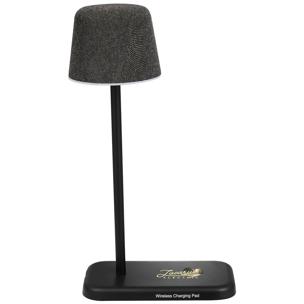 Leed's Black Sound Shine Desktop Lamp and Bluetooth Speaker