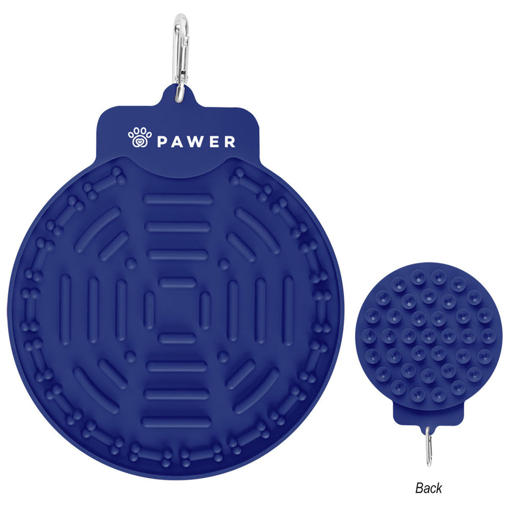 Hit Blue Slow Feeder Pet Lick Food Mat