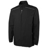 Charles River Men's Black Skyline Pack-N-Go Full Zip Reflective Jacket