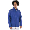 Charles River Men's Royal Skyline Pack-N-Go Full Zip Reflective Jacket