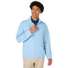 Charles River Men's Sky Blue Lexington Stretch Full Zip Jacket