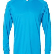 Paragon Turquoise Unisex Long Islander Performance Long Sleeve T-Shirt