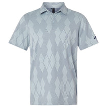 Adidas Men's Wonder Blue Ultimate Textured Polo