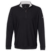 adidas Men's Black Performance Texture Quarter Zip