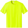 A4 Men's Safety Yellow Softek Short Sleeve Tee