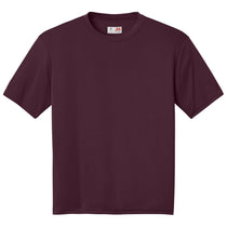 A4 Men's Maroon Cooling Performance Short Sleeve Tee