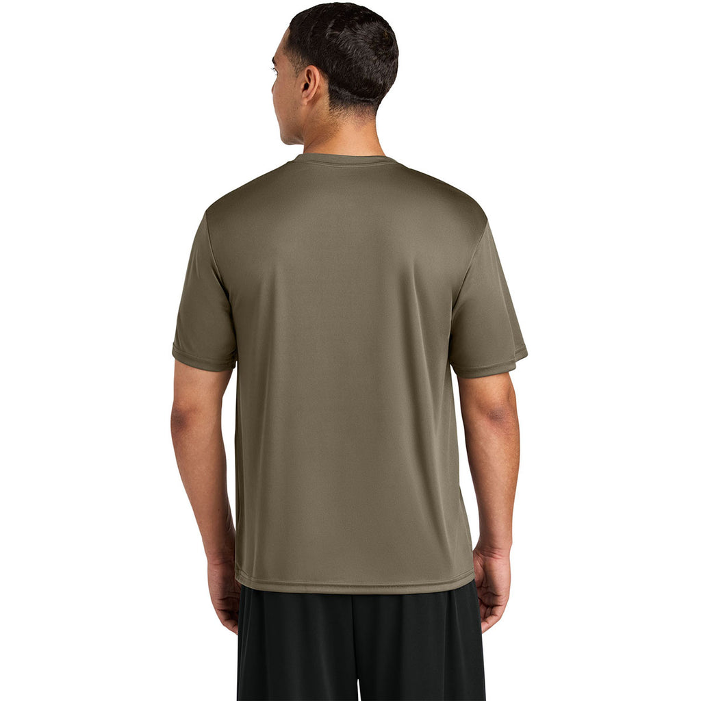 A4 Men's Olive Cooling Performance Short Sleeve Tee