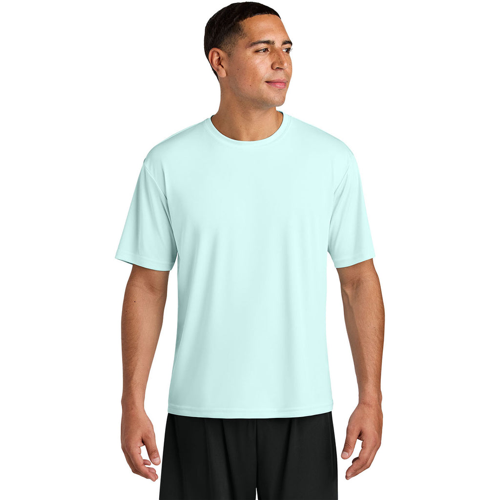 A4 Men's Pastel Blue Cooling Performance Short Sleeve Tee