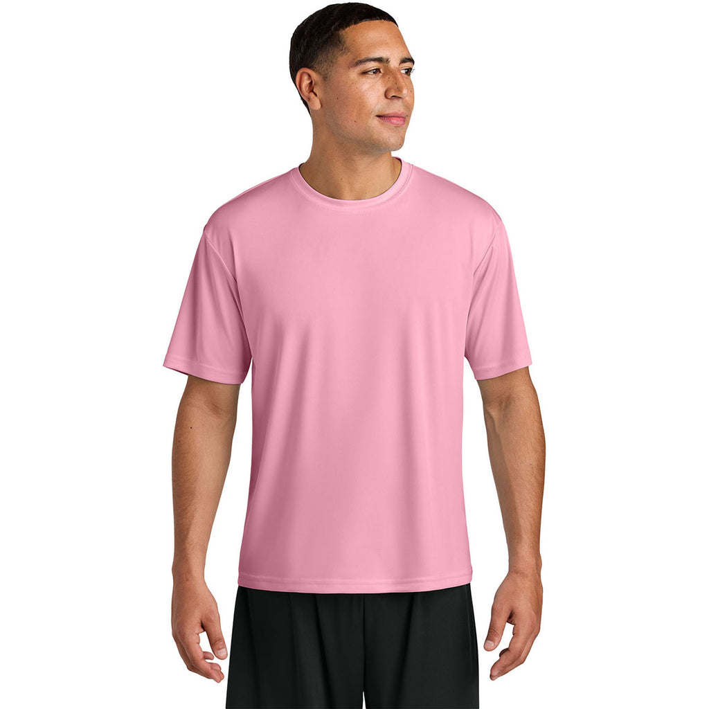 A4 Men's Pink Cooling Performance Short Sleeve Tee