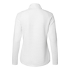 Adidas Women's Core White Spacer Quarter-Zip Pullover
