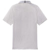 UNRL Men's White Sand Abstract Polo