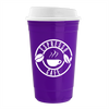 Garyline Violet Traveler Insulated Cup - 16 oz.